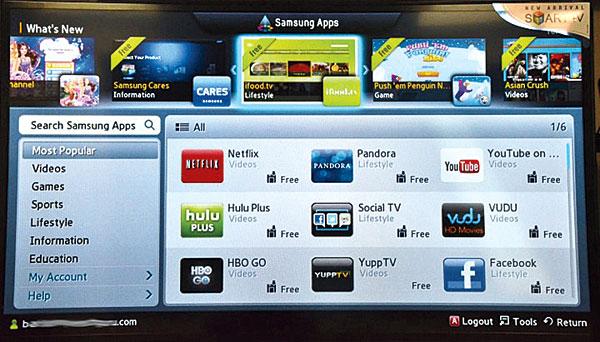 Samsung Smart Hub Streaming Platform