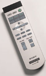 sony - lcd - remote