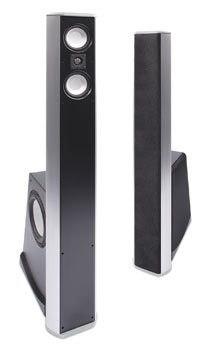 Dainty store tower speakers