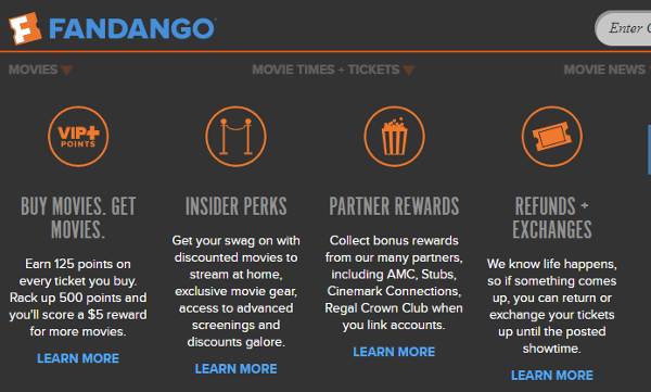 Fandango Ticket Return Policy