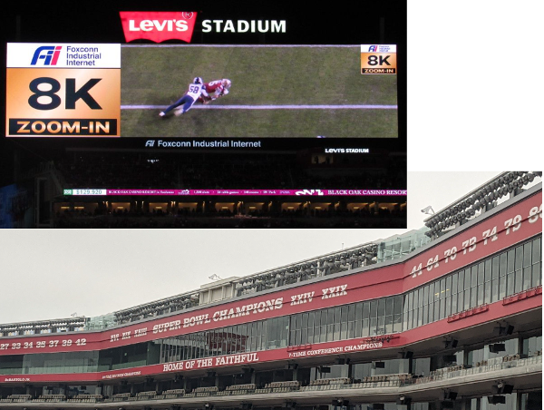 Making Tech History: 8K Video Replay Debuts Tonight at Levi's Stadium