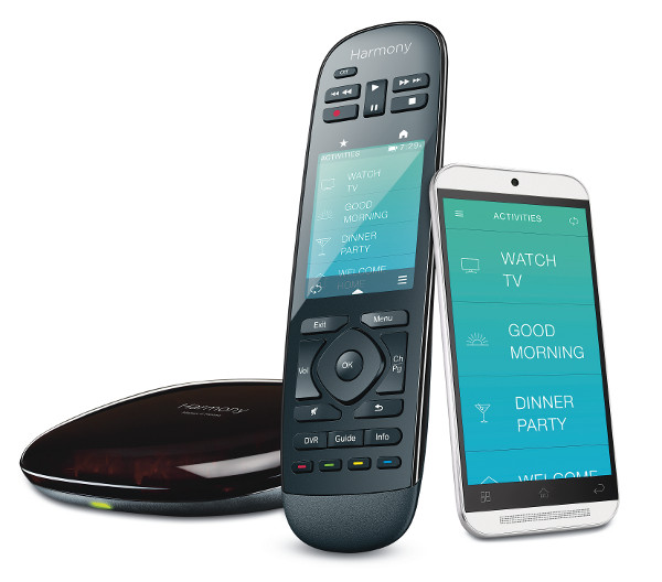 Logitech ha annunciato i nuovi telecomandi universali Harmony con app e  touchscreen 