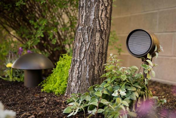 outdoor mushroom speakers