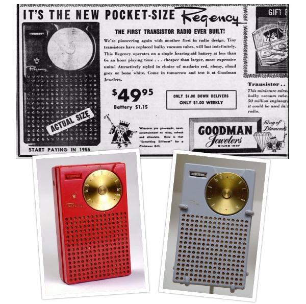 1st commercial transistor radio goes on sale, November 1, 1954 - EDN